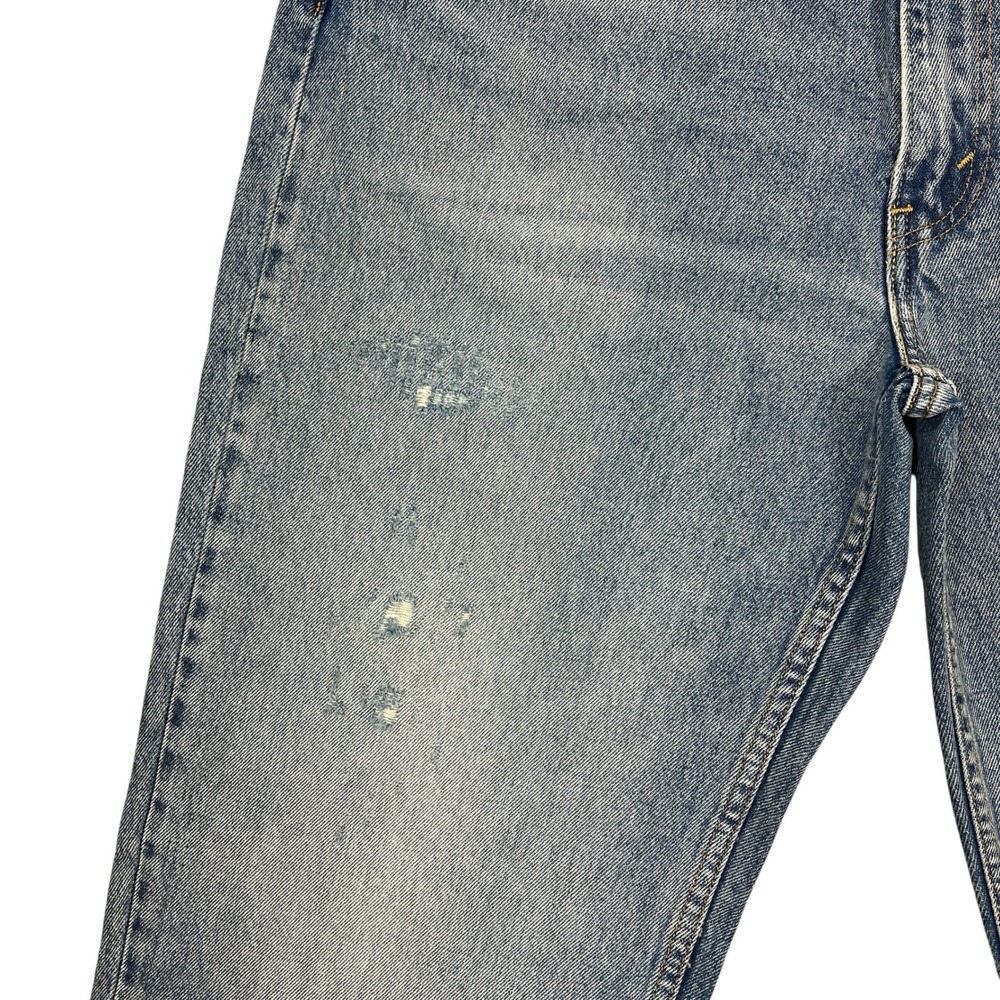 Levi's 550 Relaxed Fit Mens Jeans 40x34 (40x33) Distressed Grunge Retro NEW! - Picture 12 of 14